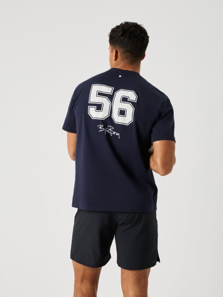 Björn Borg Borg Classic Print T-shirt Marineblå, XXL