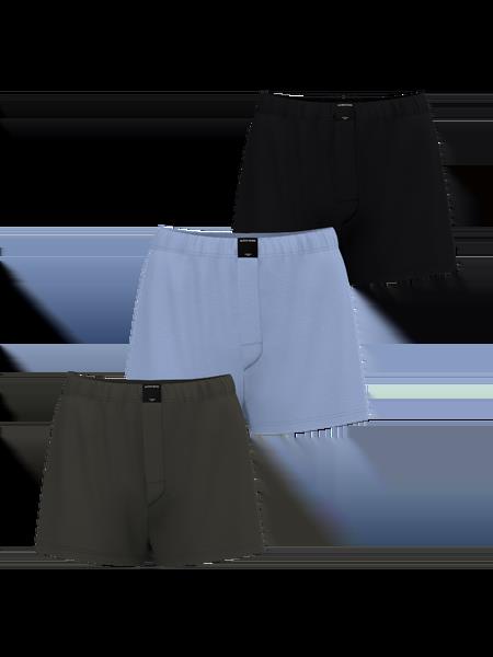 Björn Borg Cotton Stretch Jersey Boxer Shorts 3-pack Sort, XXL