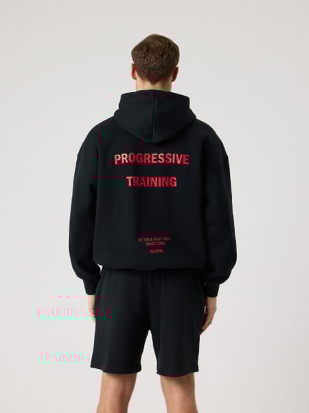 Björn Borg Borg Oversized Hoodie Sort, S