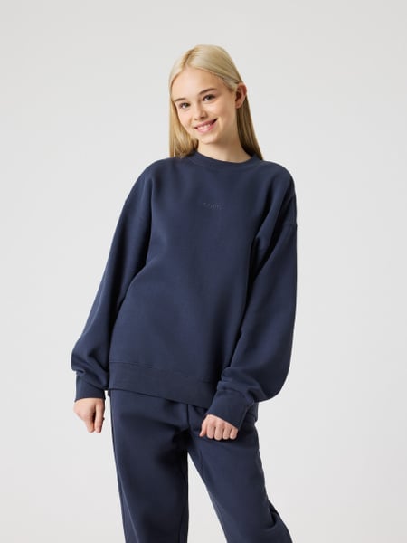 Björn Borg Borg Oversized Sweatshirt Marineblå, 146-152