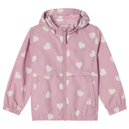Kuling Simrishamn Vindjakke Pink Hearts Pink Hearts 128 cm  Lyserød  128 cm  unisex