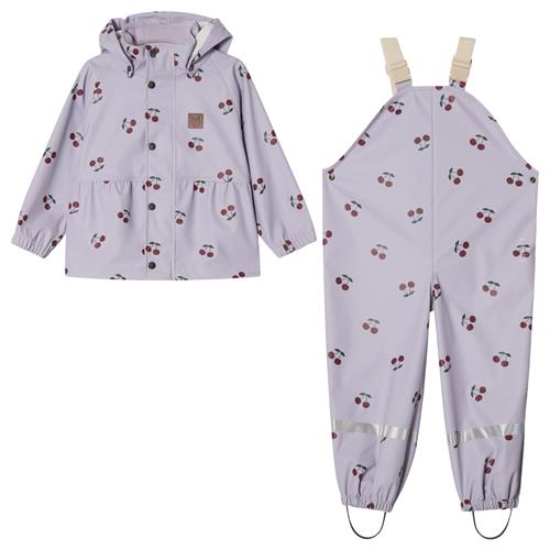 Kuling Toulouse Regnsæt Violet Cherry Violet Cherry 74/80 cm Rain Lilla  74/80 cm  unisex
