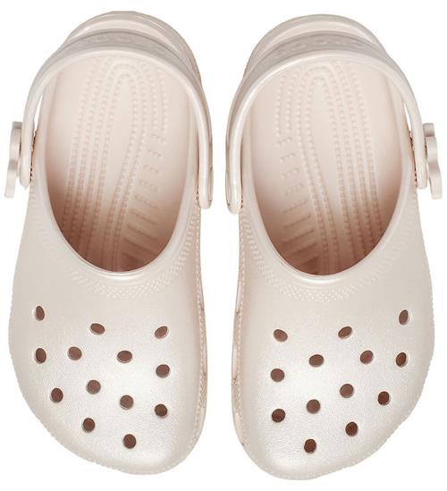 Crocs Sandaler - Classic Pearl Shine Clog K - Rosa