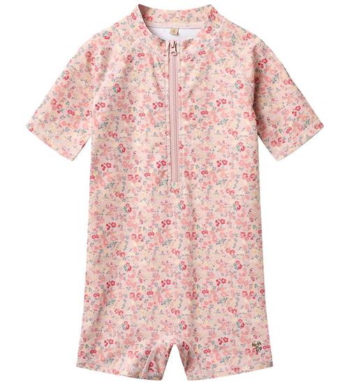 Wheat Badeheldragt - UV40+ - Cas - Powder Flowers And Seashells