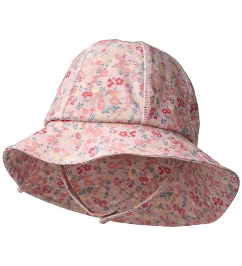 Wheat Badehat - UV40+ - Bora - Powder Flowers and Seashells