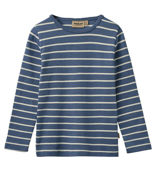 Wheat Bluse - Stig - Blue Stripe