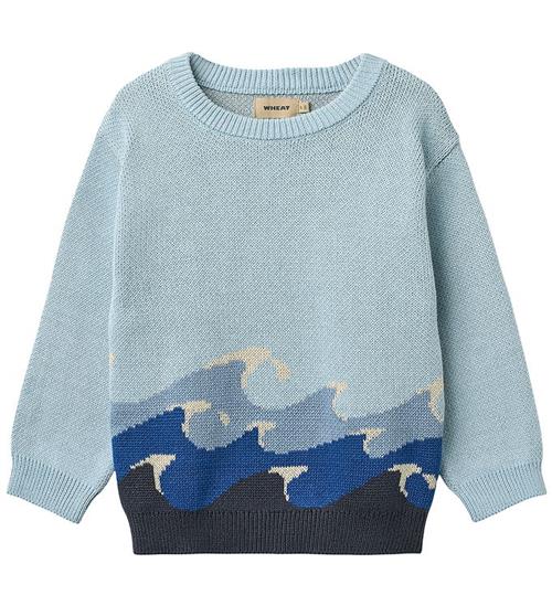 Wheat Bluse - Strik - Knud - Summer Sky