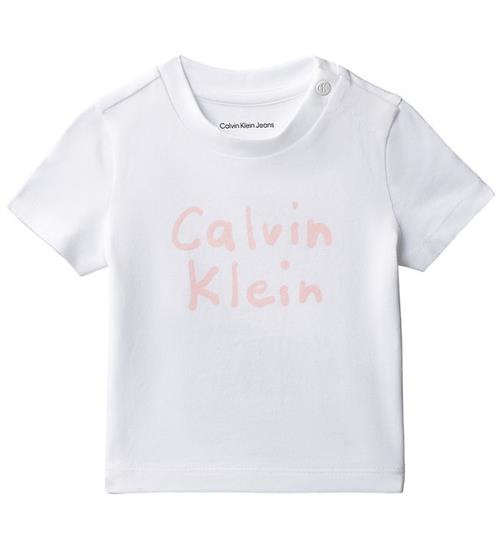 Calvin Klein T-shirt - CK Logo - Bright White