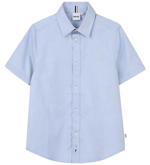 BOSS Skjorte k/æ - Lyseblå