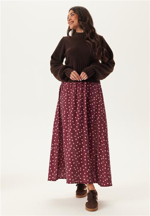 Happy Holly Midi Skirt