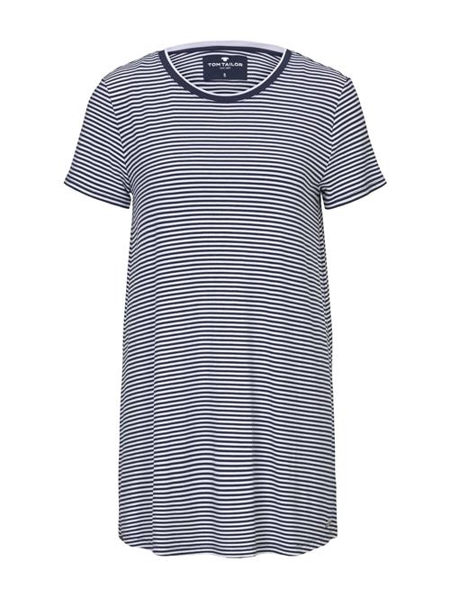 TOM TAILOR Natskjorte  natblå / hvid