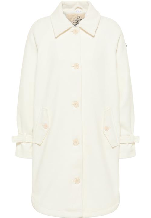 DreiMaster Vintage Overgangsfrakke  uldhvid