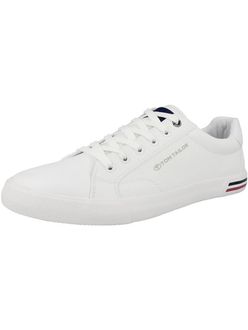 TOM TAILOR Sneaker low  hvid