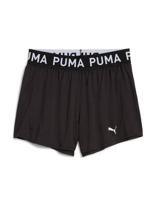 PUMA Sportsbukser 'Strong 3'  lysegrå / sort