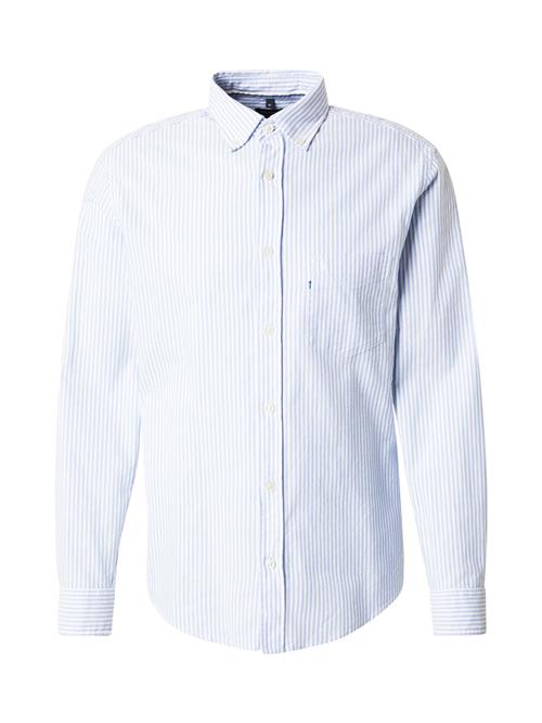 OLYMP Forretningsskjorte  lyseblå / hvid
