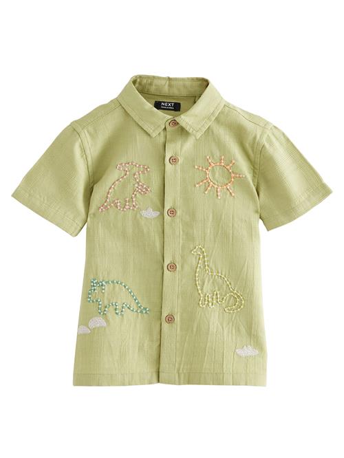 Next Skjorte  æble / laks / hvid