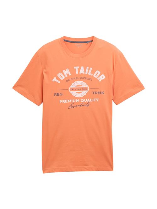 TOM TAILOR Bluser & t-shirts  marin / abrikos / hvid