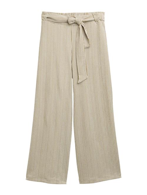 TOM TAILOR DENIM Bukser  karamel / pastelgrøn / hvid