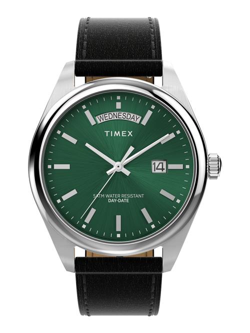 TIMEX Analogt ur 'Legacy'  sølvgrå / grøn / sort