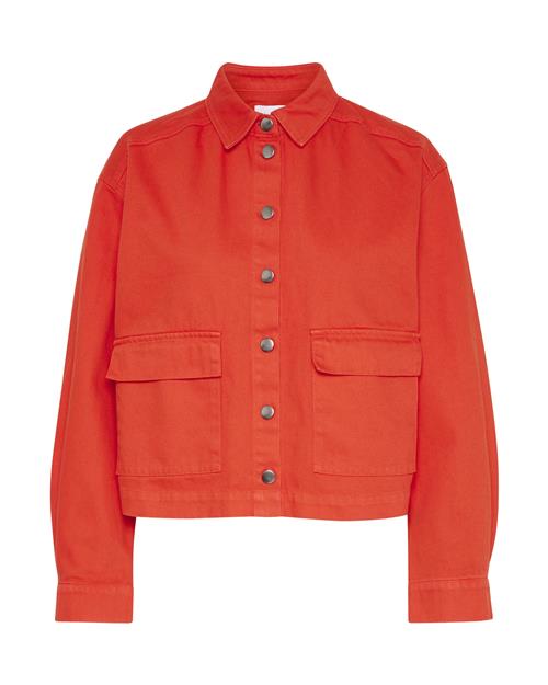 SAINT TROPEZ Overgangsjakke 'Ilu'  brandrød