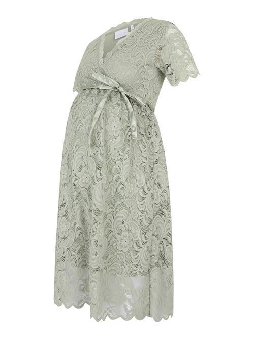 MAMALICIOUS Kjole 'MLMivane'  pastelgrøn