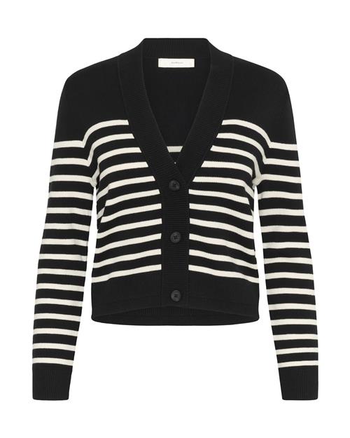 InWear Cardigan 'Wallis'  sort / hvid