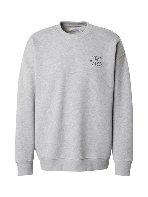 TOPMAN Sweatshirt  grå / sort