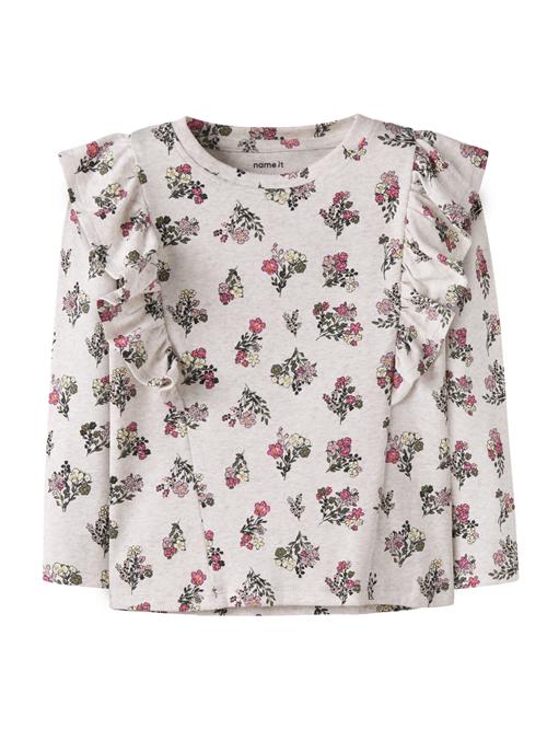 NAME IT Langærmet Bluse Doritta Peyote Melange