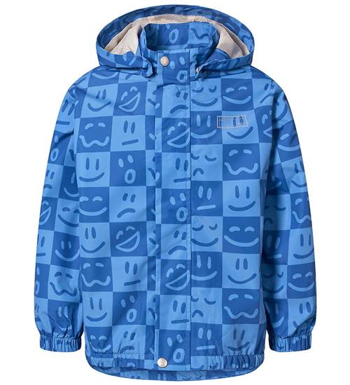 Molo Regnjakke - PE - Waiton - Vibe Checks Blu