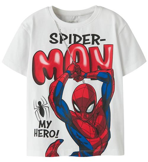 Name It T-shirt - Noos - NmmMarvin - Spider Man - Bright White