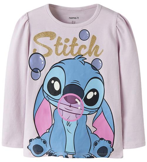 Name It Bluse - NmfFufu - Stitch - Lavender Fog