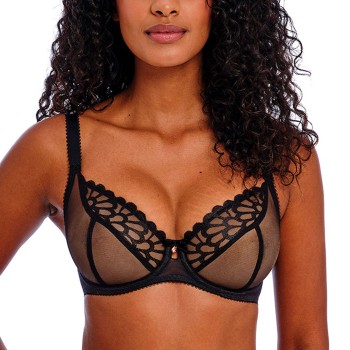 Freya BH Loveland UW Plunge Bra Sort I 75 Dame