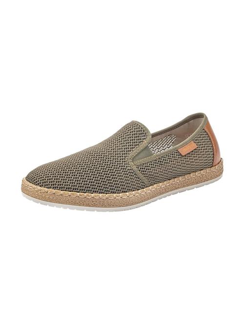 Rieker Espadrillaer  brun / oliven