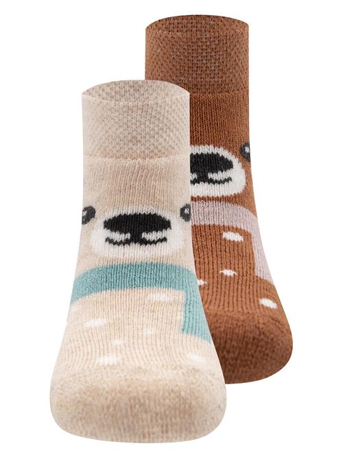 EWERS Sokker  kit / opal / karamel / hvid