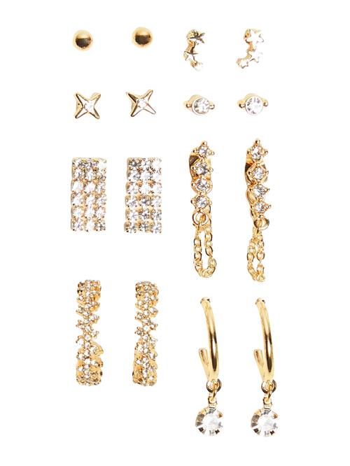 Bershka Smykkesæt  guld / transparent