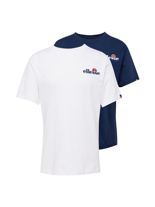 ELLESSE Bluser & t-shirts 'Voodoo'  navy / orange / hvid