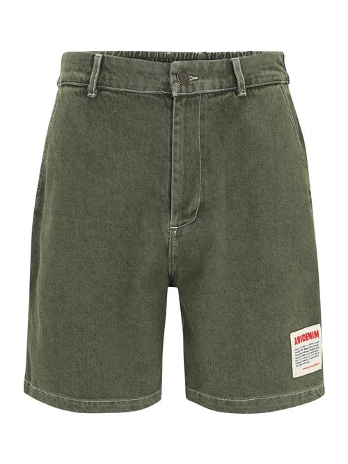 AMERICAN VINTAGE Jeans  khaki / rød / offwhite