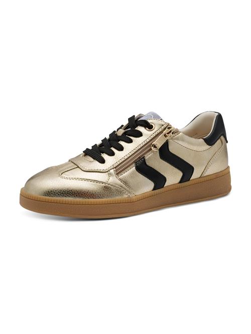 MARCO TOZZI Sneaker low  guld / sort