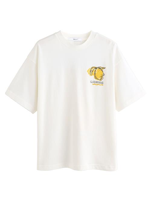 Next Shirts  gul / sort-meleret / hvid