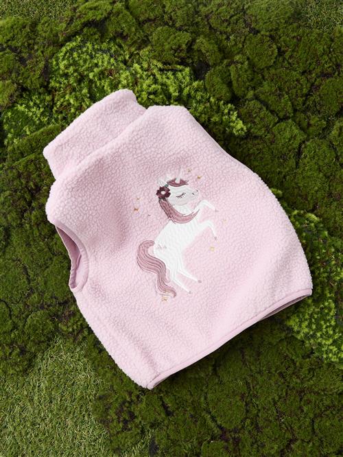 NAME IT Vest Mall Sherpa Keepsake Lilac