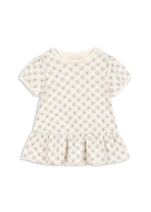 Konges Sløjd GOTS Classic Tee Mirage Minu  Mirage Minu 5-6 Y  Hvid  5-6 år  kvinde