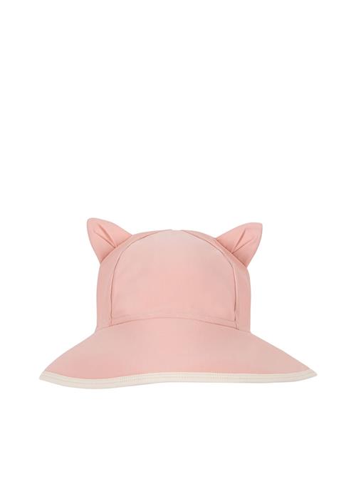 Konges Sløjd Kitty Badehætte Powder Pink  Powder Pink 2-4 Y  Lyserød  2-4 år  kvinde