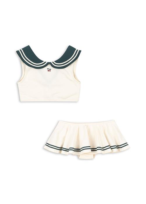 Konges Sløjd Sailor Bikini Cloud Dancer  Cloud Dancer 7-8 Y  Hvid  7-8 år  kvinde
