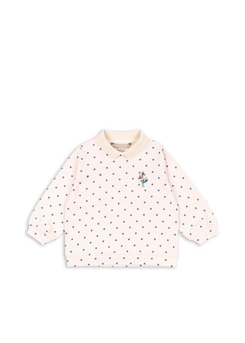 Konges Sløjd GOTS Spotty Polo Rosewater Dot  Rosewater Dot 7-8 Y  Lyserød  7-8 år  kvinde