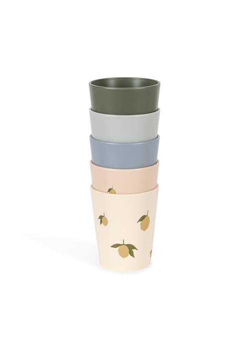 Konges Sløjd 5-pak Kopper Lemon Mix  Lemon Mix One Size    One Size 6 months + unisex