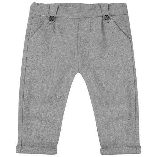 Tartine et Chocolat Lynggrå bukser i polyesterblanding 18 months  Grå  18 måneder  mand