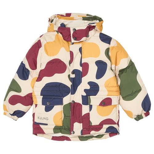 Kuling Cleveland Puffer-jakke Graphic  92 cm  Creme  92 cm  unisex