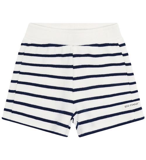 En Fant Shorts - Stripe - Medieval Blue