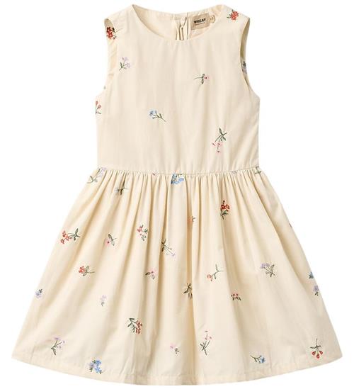 Wheat Kjole - Thelma - Ivory Embroidery Flowers