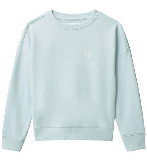 Calvin Klein Sweatshirt - Monogram - Nantucket Breeze m. Print
